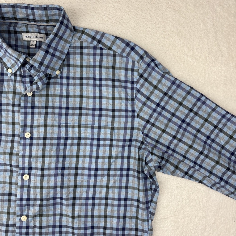 PETER MILLAR Mens Performance LS Button Down Shir… - image 12